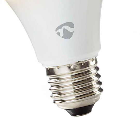 Nedis Zigbee 3.0 Smart Bulb E27 9w 806 Lm Dimmable 2200–6500k White