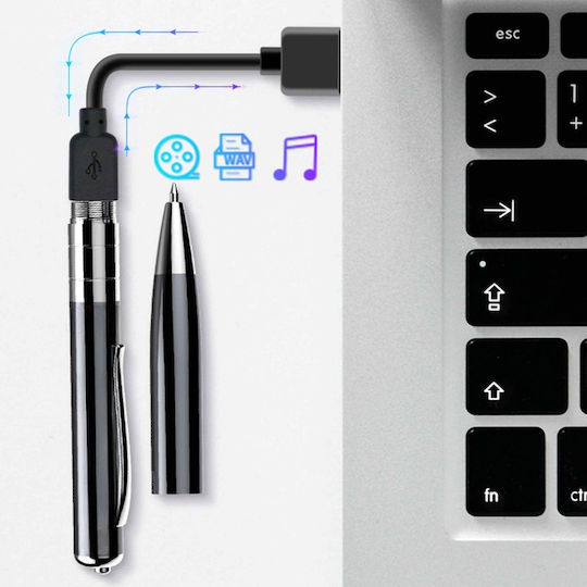 Dispozitiv spionaj Gri cu memorie internă de 32GB