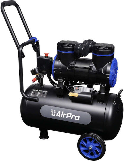 Valkenpower Μονοφασικό Κομπρεσέρ Αέρος 72dB με Ισχύ 2hp και Αεροφυλάκιο 25lt