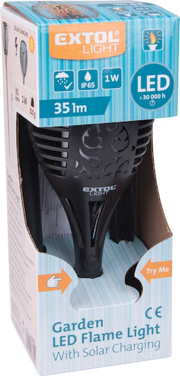 Lampa Lampa Solară Torță 35lm cu Lumină Alb Cald IP65