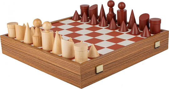 Manopoulos Wooden Chess Pawns Handmade White / Beige 8.5cm