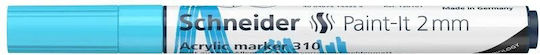 Schneider Paint-it 310 Акрилен Маркер Син Пастел