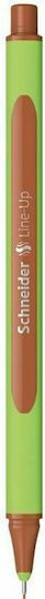 Line Μαρκαδόρος Σχεδίου Mahogany Brown 0.4mm