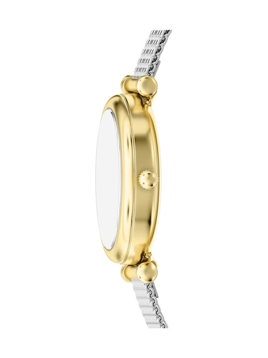 Fossil Trei Ceasuri Dama 28mm Baterie Cu Brățară Din Metal Auriu
