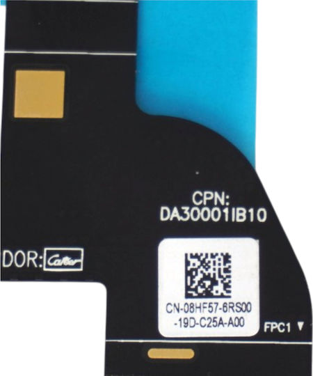 Laptop Screen Flex Video Cable for Dell XPS 13 9300 9310 08HF57 8HF57 GDA31 LF-J149P DA30001IB10 UHD 4K Touch EDP Monitor Cable Code 1-Flex2395