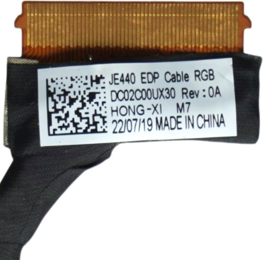 Screen Flex Video Cable for Lenovo ThinkPad Neo 14 T14p Gen 1 Je440 Dc02c00ux30 5c11c12626 5c11p69945 RGB Cam FHD Non-Touch EDP 40-Pin Monitor Cable Code 1-Flex2405