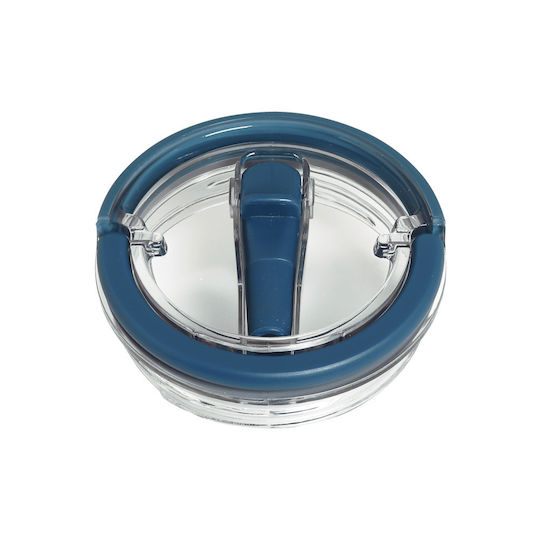 Ecolife Thermos Bottle Stainless Steel BPA Free 900ml Double Handle Ecolife Blue Marine with Handle
