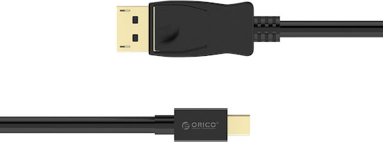Orico XD-MDTH4 DisplayPort-Kabel männlich - Mini-DisplayPort männlich 3m Schwarz