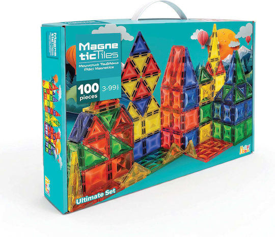 HappiHobbi Magnetisches Bau- und Konstruktionsspielzeug Für Kinder Ab 3 Jahren