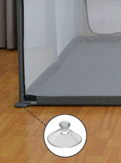 Belletti Playpen with Mattress Grey 180x120cm