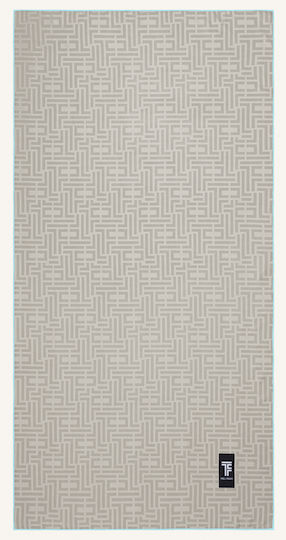 Feel & Touch Πετσέτα Microfiber Σώματος Μπεζ 180x90εκ.