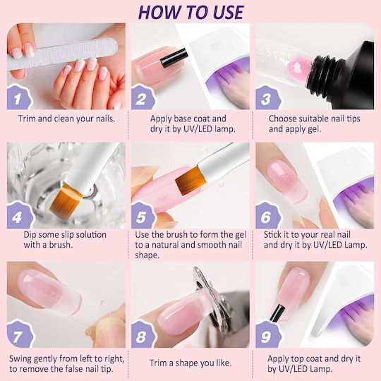 Poly Nail Gel Poly Change Colour 09 12ml 15gr
