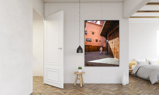 Πίνακας Man In Traditional Alley Άνδρας Στο Παραδοσιακό Σοκάκι 100x150 Πίνακας Man In Traditional Alley Άνδρας Στο Παραδοσιακό Σοκάκι 100x150