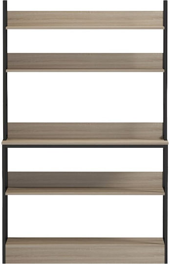 Βιβλιοθήκη Oranis Μπεζ 105x38x165εκ.
