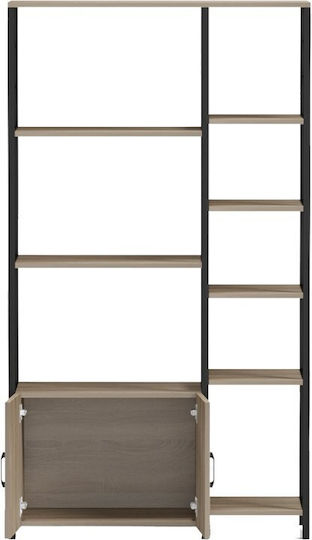 Βιβλιοθήκη Ranea Μπεζ 85x32x150εκ.
