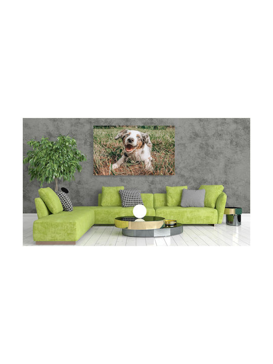 Панел Happy Dog In Grass Happy Dog In Grass 150x100