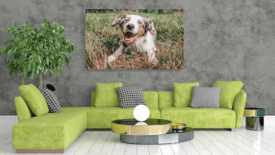 Панел Happy Dog In Grass Happy Dog In Grass 150x100
