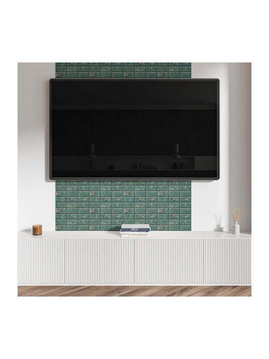 Set Vinyl Kacheln Design Marmor Einfacher Installation 6x60x30 cm