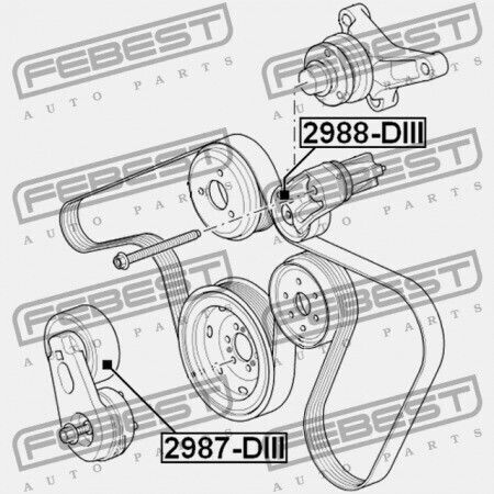 Febest Land Rover Discovery III 2005-2009 Pqh500130