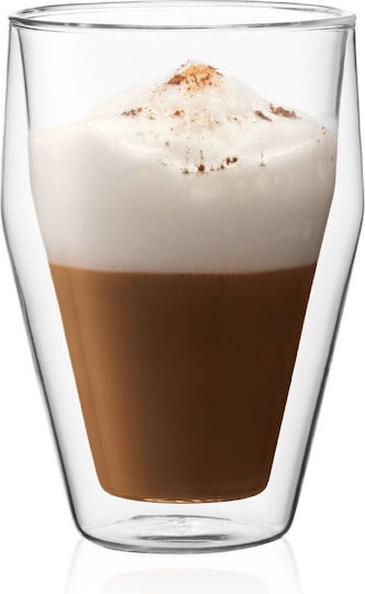 Bodum Titlis Комплект Чаши за Кафе/Freddo от Стъкло 350ml 6бр