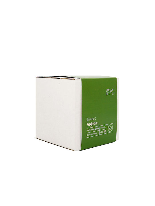 Lumânare Aromatică din Soia în Borcan cu Miros de Vanilie 190gr