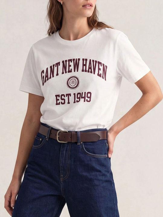 Gant Reg T-Shirt White