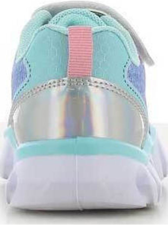 Kids Sneakers with Hoop & Loop Closure Grey