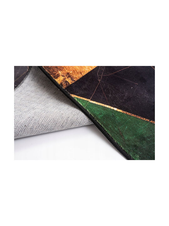 Strado Dywan Novo Living Room Rug Rectangular Green Marble 120x160cm