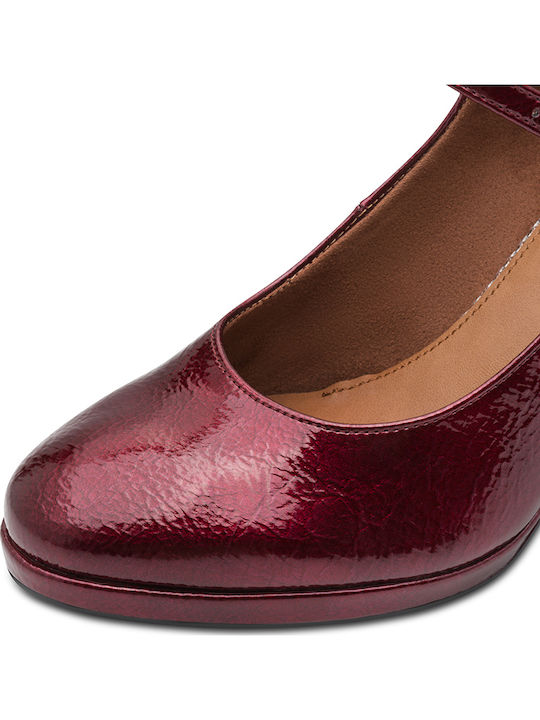 Burgunder Pumps