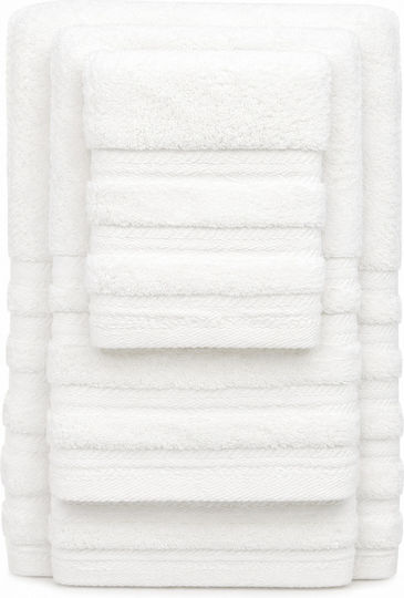 Xionoula Home Face Towel 50x100cm White Weight 600gsm