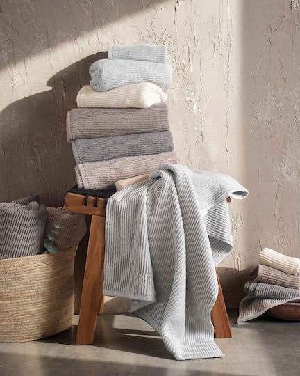 Rythmos Bath Towel Set 5pcs Opera Dark Grey Weight 550gr/m²