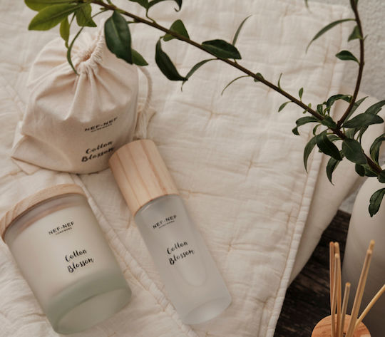 Nef-Nef Homeware Αρωματικό Κερί σε Βάζο με Άρωμα Cotton 250gr