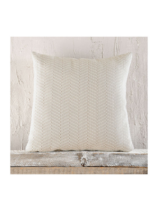 Rythmos Ewan Armchair Throw Jacquard 180x160cm Beige