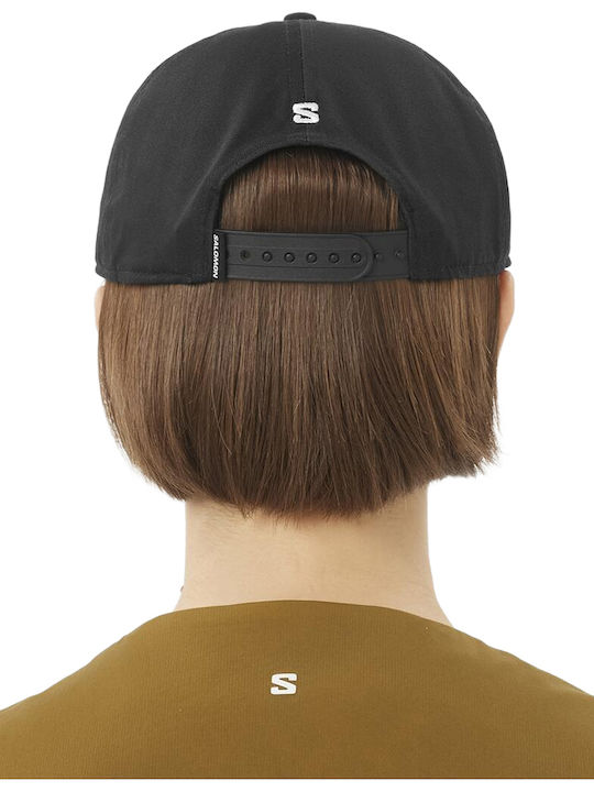 Salomon Cap Unisex Lc2682900 Deep Black Deep Black