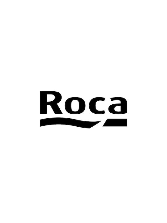 Roca Onda Badezimmerhaken Einzel mit Schrauben 4x7.5cm Weiß