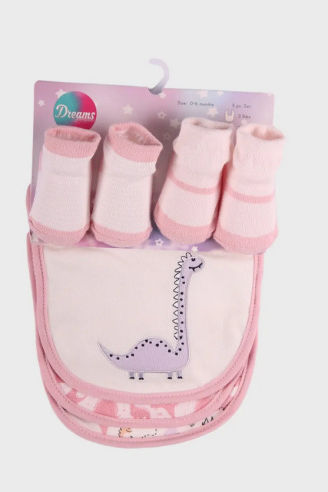 Joyce Gift Set for Babies for Girl 3 Pieces