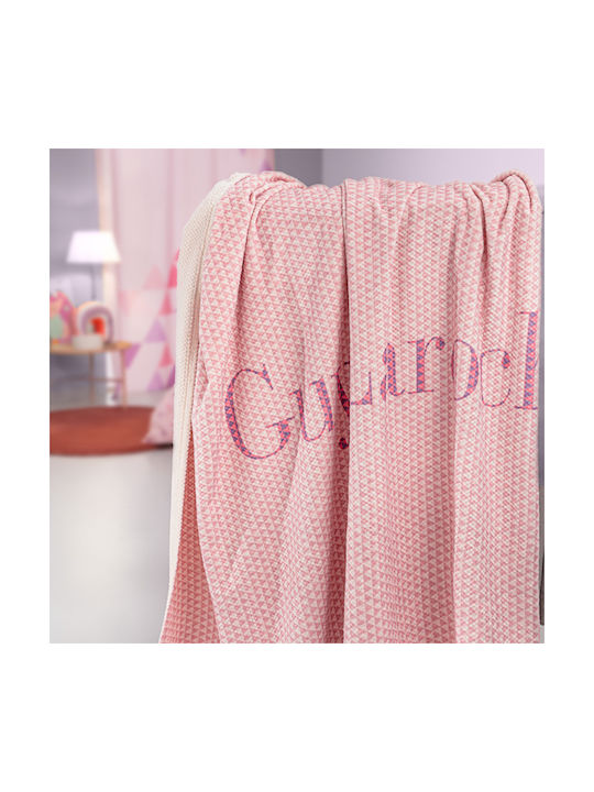 Guy Laroche Fleece Fuchsie Kinderdecke 160x220cm