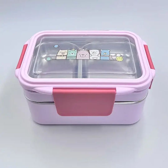 Pandaboo Plastic Kids Food Container Green