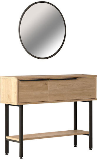 Wardio Natural Black 100x29.5x76cm
