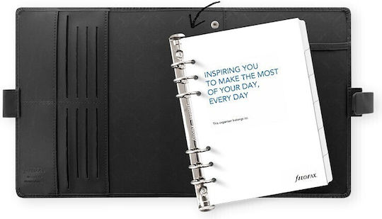 Filofax Metropol A5 Schwarzer Modular Organizer 026968m