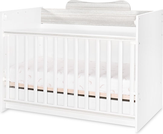 Lorelli Κούνια White Artwood Γκρι