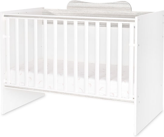 Lorelli Κούνια White Artwood Γκρι