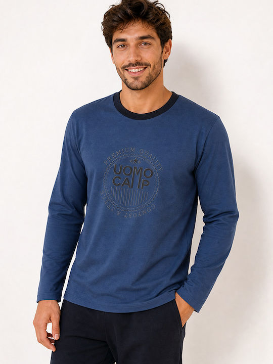 Comfort Winter Men's Pyjamas Navy