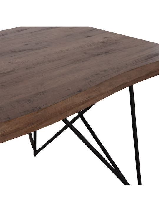Esszimmermöbel-Set mit 6 Stücken 180x90cm