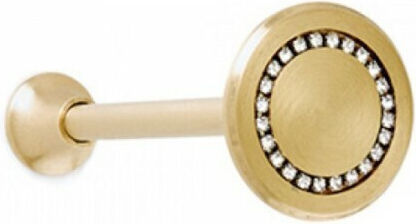Anartisi A11 Holdback Wall made of Metal Satin Gold / Swarovski Crystals 1pcs