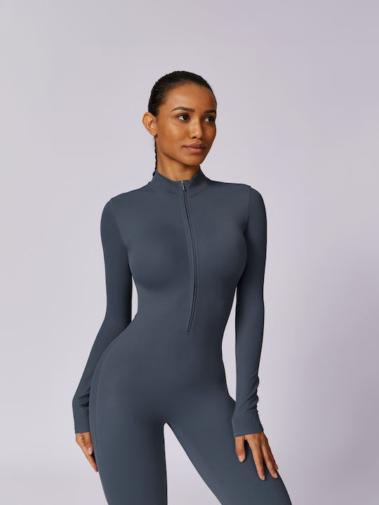Women's Full-length Long Leggings Navy Blue