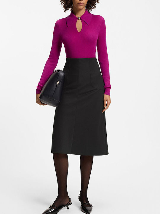 High Waist Skirt Black