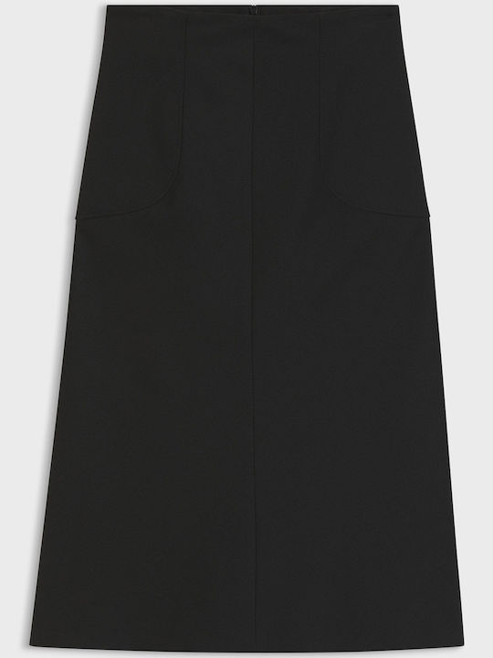 High Waist Skirt Black