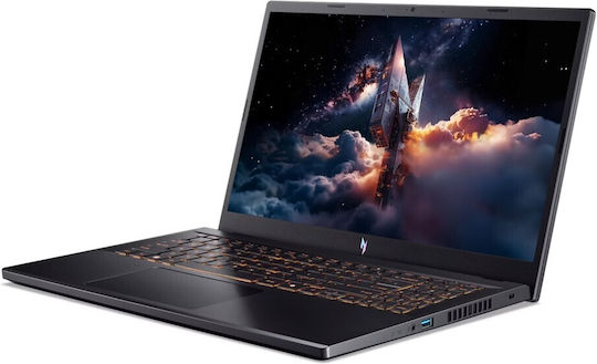 Acer Nitro V 15 ANV15-52 15.6" IPS FHD 165Hz (i9-13900H/16GB/1TB SSD/GeForce RTX 5050/Fără sistem de operare) Negru Obsidian (Tastatură US)