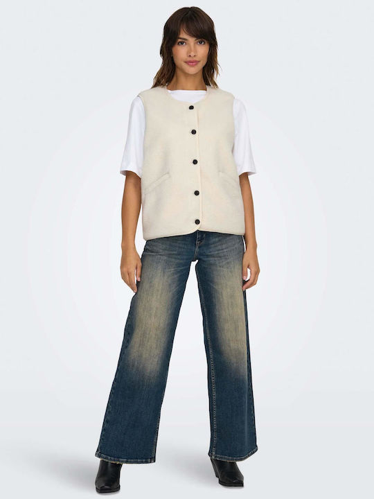 Beige Women's Vest